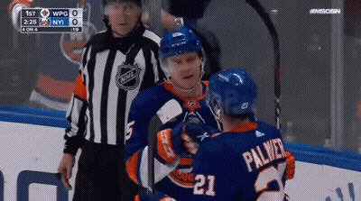 Hockey Player Number 21 GIF