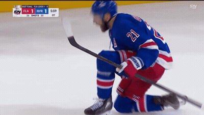 Hockey Player Number 21 Jersey GIF