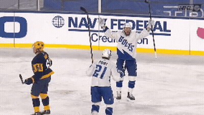 Hockey Player Number 21 On Ice GIF