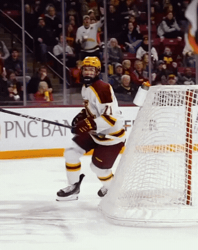 Hockey Player Number 21 On Ice GIF