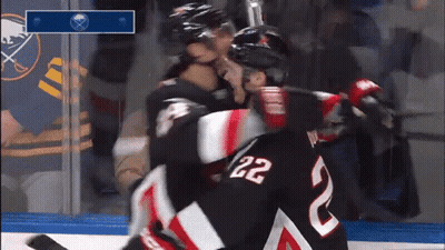 Hockey Player Number 22 GIF