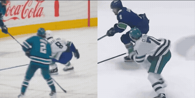 Hockey Player Number 22 Jersey GIF