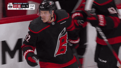 Hockey Player Number 22 Jersey GIF