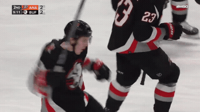 Hockey Player Number 23 GIF