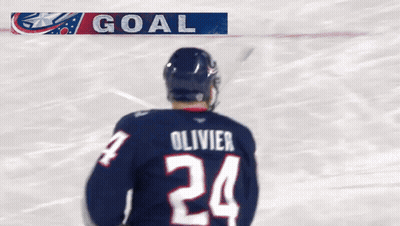 Hockey Player Number 24 GIF