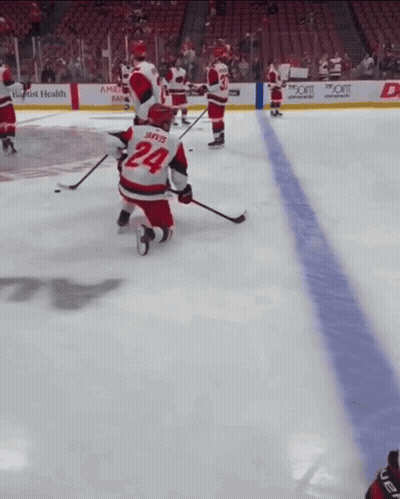 Hockey Player Number 24 GIF