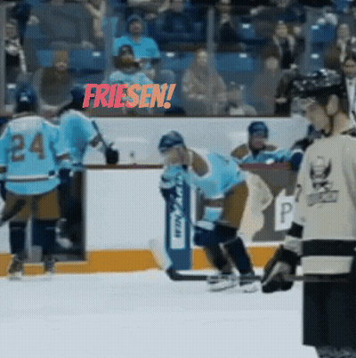 Hockey Player Number 24 On Ice GIF