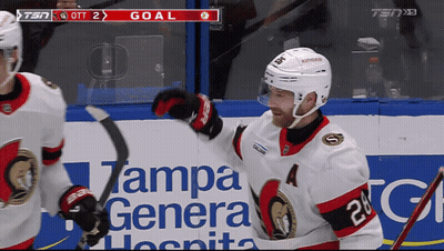 Hockey Player Number 28 GIF