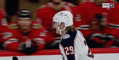 Hockey Player Number 29 On Ice GIF