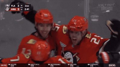 Hockey Player Number 3 GIF
