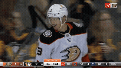 Hockey Player Number 3 Smiling GIF