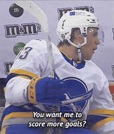 Hockey Player Number 3 Talking GIF