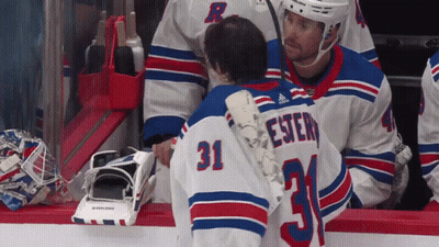 Hockey Player Number 31 GIF