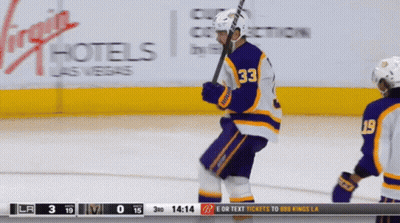 Hockey Player Number 33 GIF