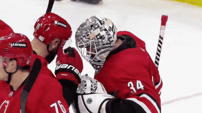 Hockey Player Number 34 GIF
