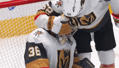 Hockey Player Number 36 Kneeling GIF