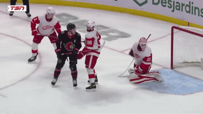 Hockey Player Number 36 On Ice GIF