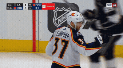 Hockey Player Number 37 GIF