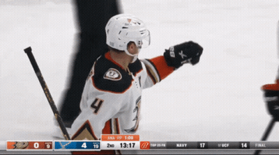 Hockey Player Number 4 On Ice GIF