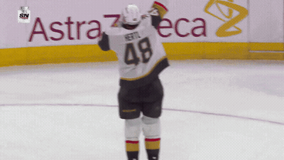 Hockey Player Number 48 On Ice GIF