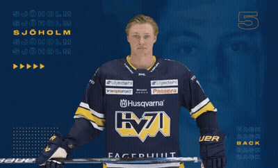 Hockey Player Number 5 GIF
