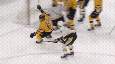 Hockey Player Number 5 On Ice GIF