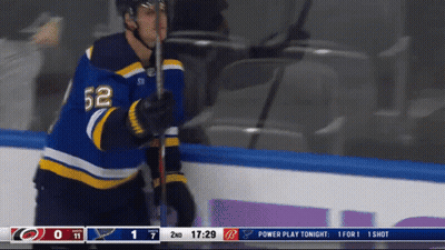 Hockey Player Number 52 GIF