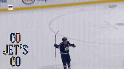 Hockey Player Number 55 GIF