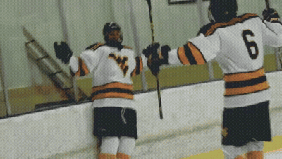 Hockey Player Number 6 Jersey GIF