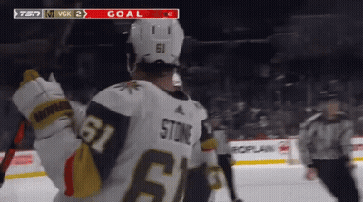 Hockey Player Number 61 GIF