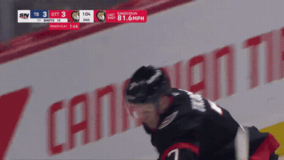 Hockey Player Number 7 GIF