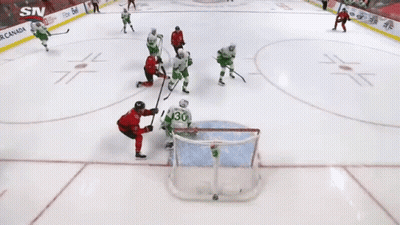 Hockey Player Number 7 On Ice GIF