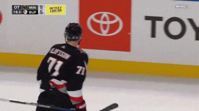 Hockey Player Number 71 GIF
