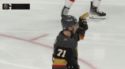 Hockey Player Number 71 Laughing GIF