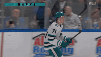 Hockey Player Number 71 On Ice GIF
