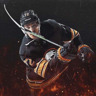 Hockey Player Number 72 Flying GIF