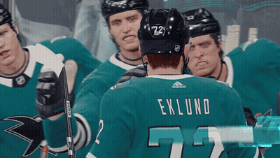 Hockey Player Number 72 GIF
