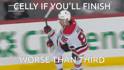 Hockey Player Number 8 GIF