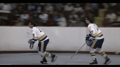 Hockey Player Number 8 GIF