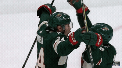Hockey Player Number 8 GIF