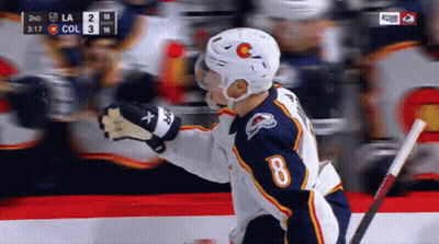 Hockey Player Number 8 GIF