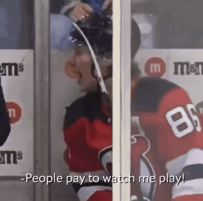 Hockey Player Number 8 GIF