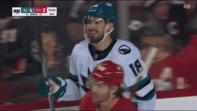 Hockey Player Number 85 On Ice GIF