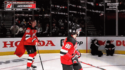 Hockey Player Number 86 On Ice GIF