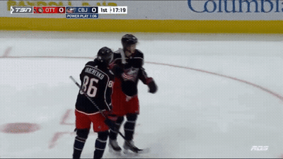 Hockey Player Number 86 On Ice GIF