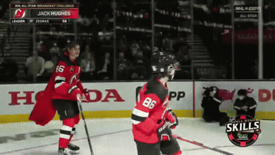 Hockey Player Number 86 On Ice GIF