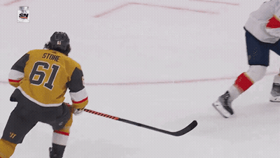 Hockey Player Number 9 GIF