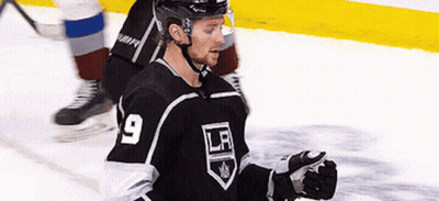Hockey Player Number 9 GIF