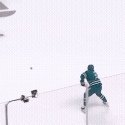 Hockey Player Number 9 GIF