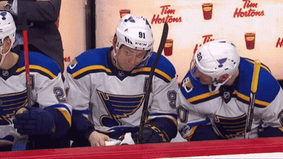 Hockey Player Number 91 Talking GIF